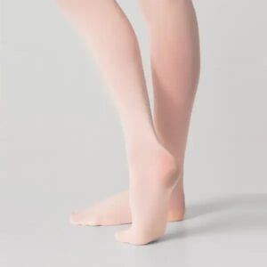 Pink ballet tights